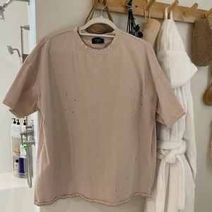 Vici distressed oversized Tee